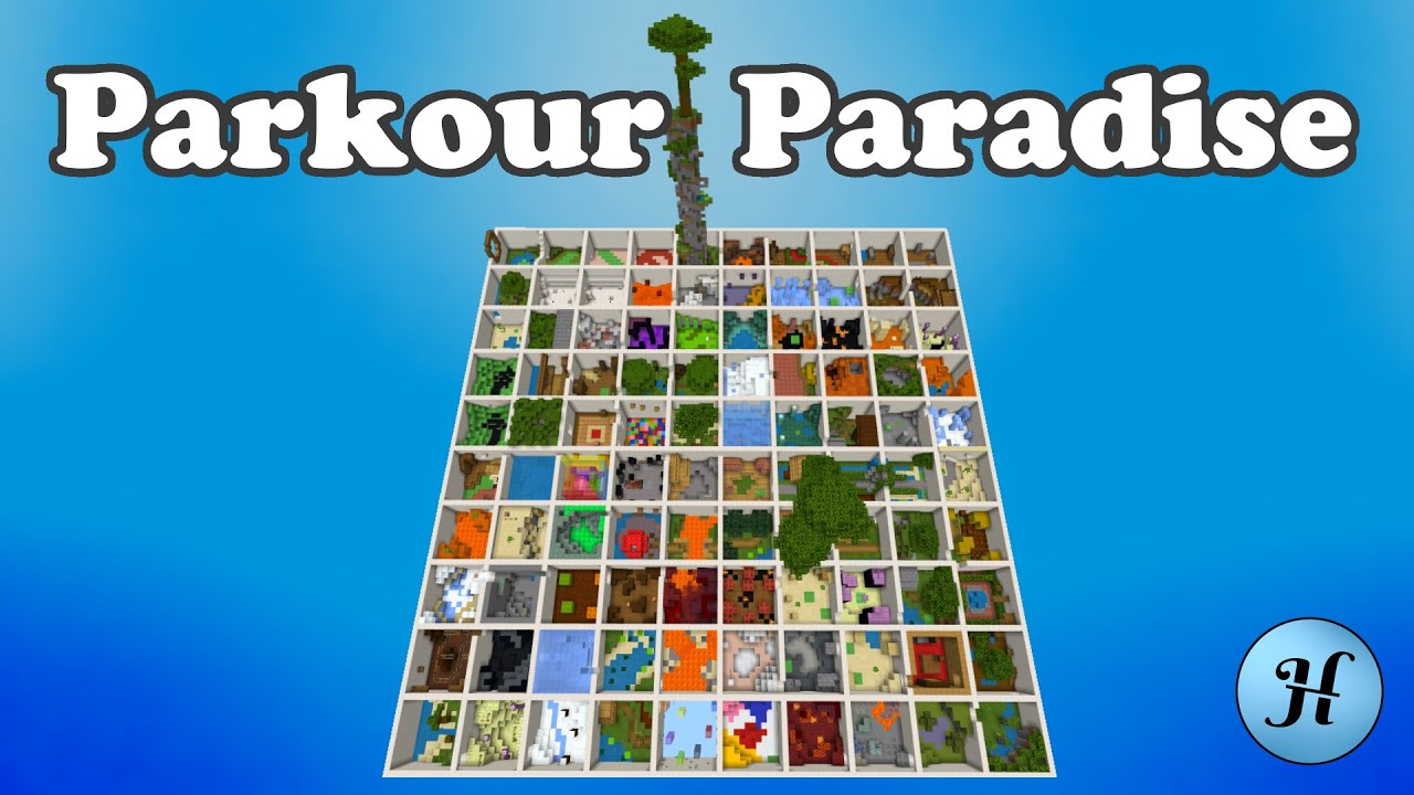 Parkour Paradise Map For Minecraft 1 16 5 1 16 4 1 15 2 1 14 4 Minecraftred