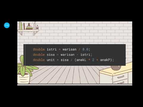 CODING C++ PEMBAGIAN WARISAN DALAM ISLAM - YouTube