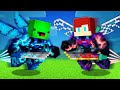 JJ and Mikey Became BLUE BEETLE in Minecraft - Maizen JJ and Mikey