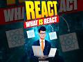 React: Full reload ka full stop. 🚀#react #reactjs #frontend #javascript