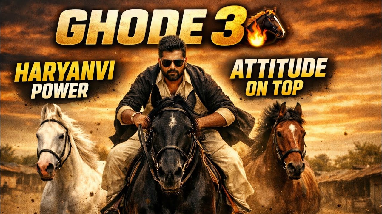 🔥 Ghode 3 – Powerful Attitude Song | New Trending Rap 2025 | Official ...