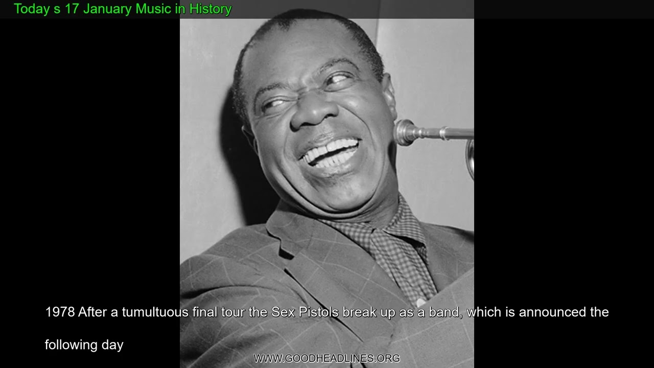 Today s 17 January Music in History