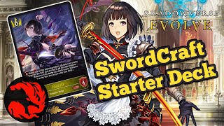 Blade of Resentment SwordCraft Starterdeck!!! - Shadowverse Evolve TCG