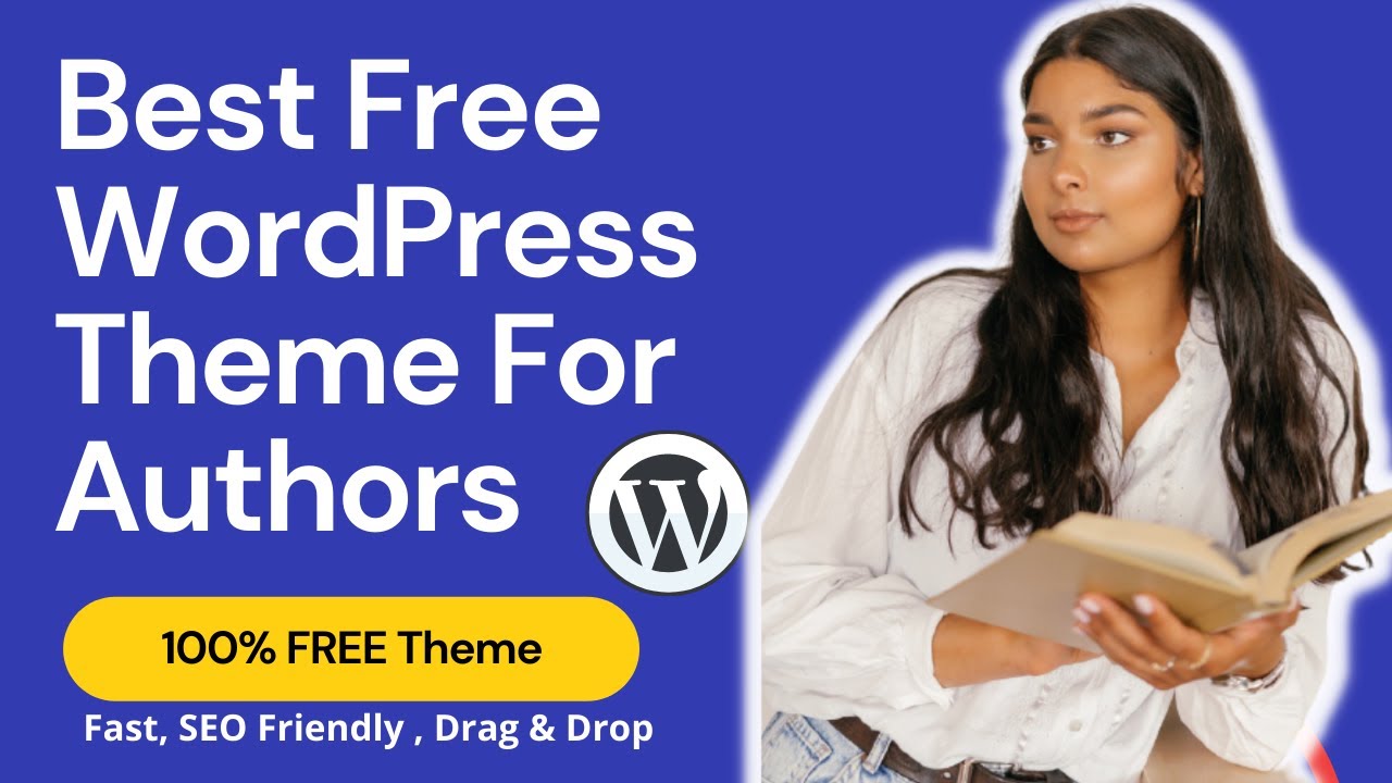 Best Free WordPress Theme for Author | Free WordPress Theme for Writer