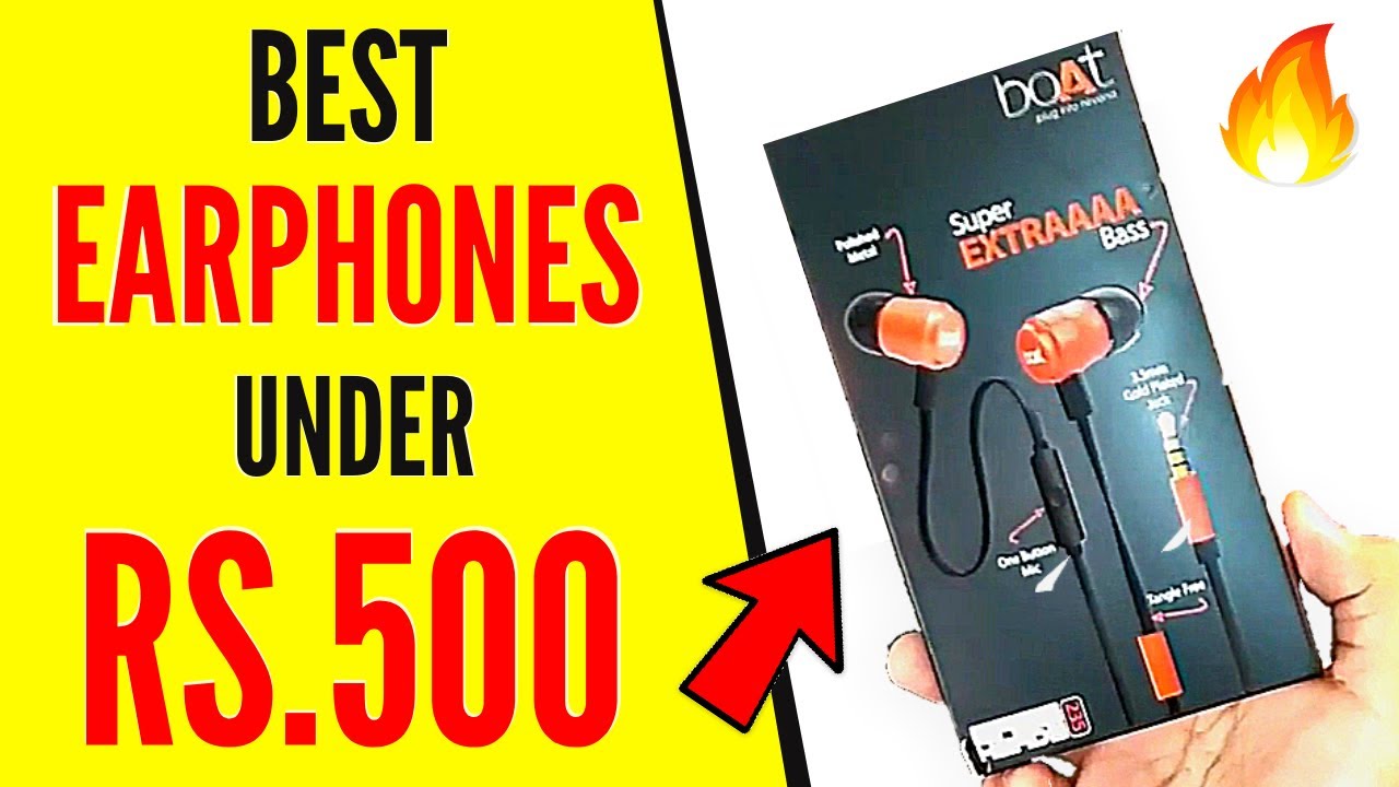 Best Earphones Under 500 Rupees In India ( 2020 ) YouTube