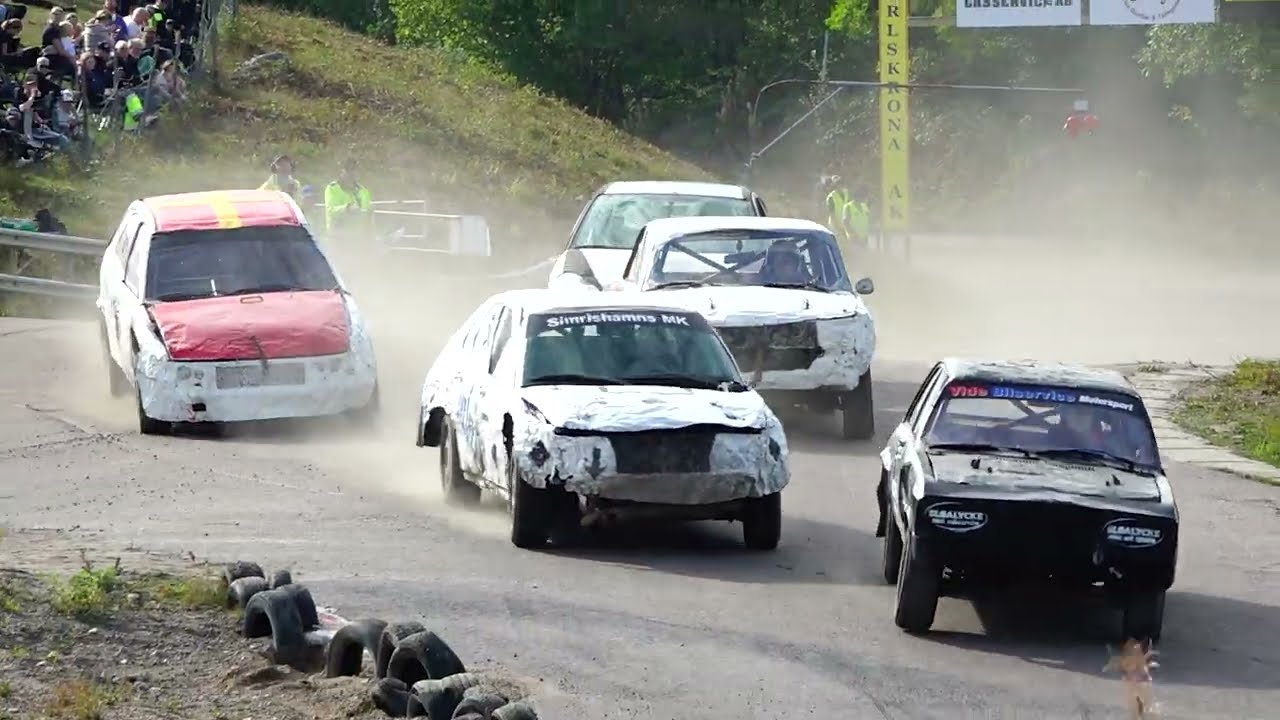 Volvo vs Saab vs Opel – vilken bil var snabbast i Törneryd? Kval 2 Folkrace Karlskrona AK 20/9 2025