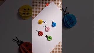 Diy Paper Ladybug Craft Idea