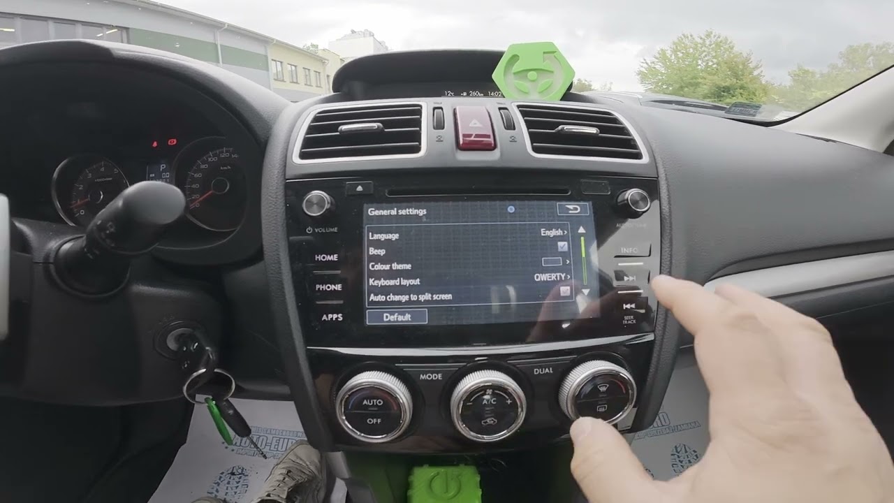 Subaru Forester IV (2012-2018) – Как проверить версию программного обеспечения и обновить его