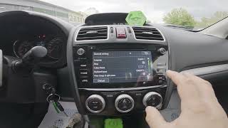 Subaru Forester IV (2012-2018) – Как проверить версию программного обеспечения и обновить его screenshot 4