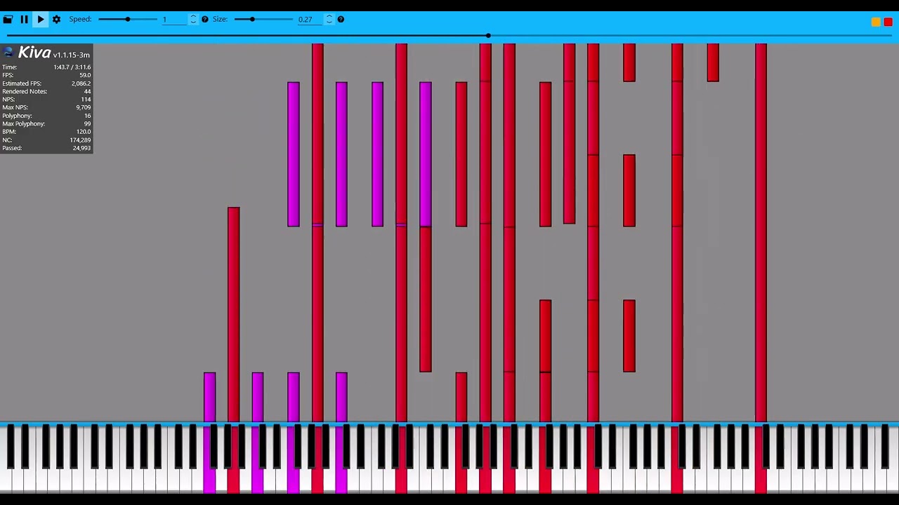 Παρακολούθηση Black MIDI - Tetris A Theme V2 - 174,289 Notes στο YouTube Παρακολούθηση Black MIDI - Tetris A Theme V2 - 174,289 Notes στο YouTube