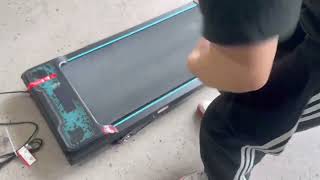 WP6 Walking Treadmill: Three-Level Incline Usage Video
