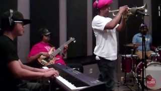 Video thumbnail of "Kermit Ruffins "Sunny Side of the Street" Live at KDHX 7/25/13"