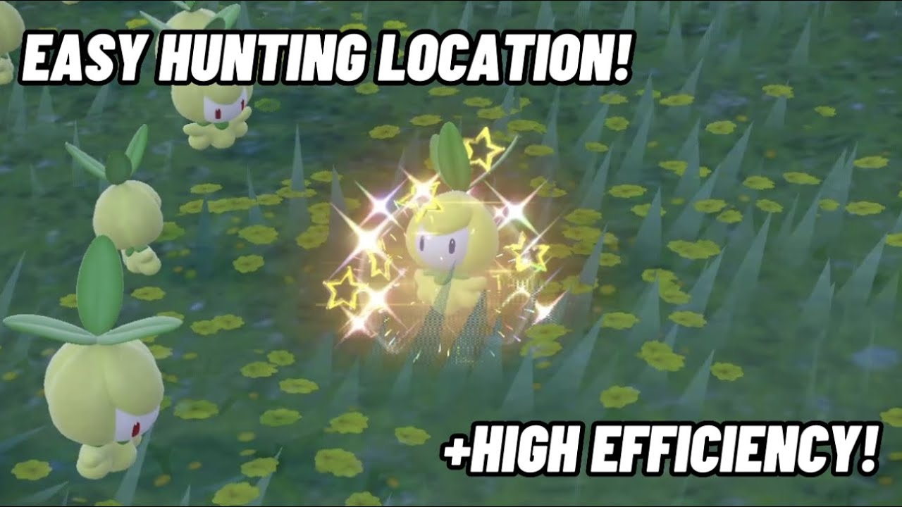 Pokémon Scarlet and Violet | EASY SHINY PETILIL LOCATION!