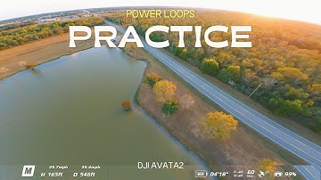 FPV Practicing Power Loops | DJI Avata 2