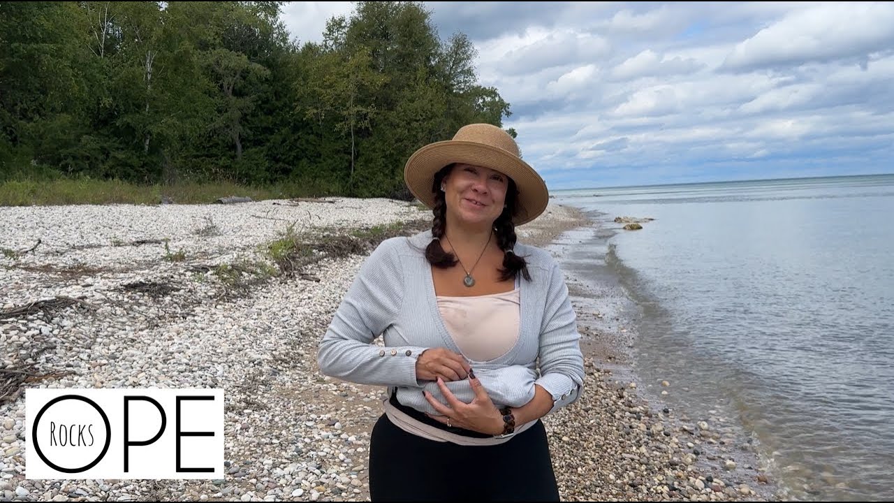 Beach LOADED with Rocks and Fossils | Rockhounding Wisconsin