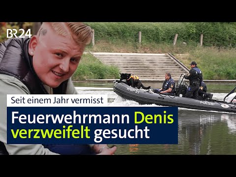 Ein Jahr nach dem Hochwasser: Die Suche nach dem verschollenen Feuerwehrmann Denis I BR24 vor Ort