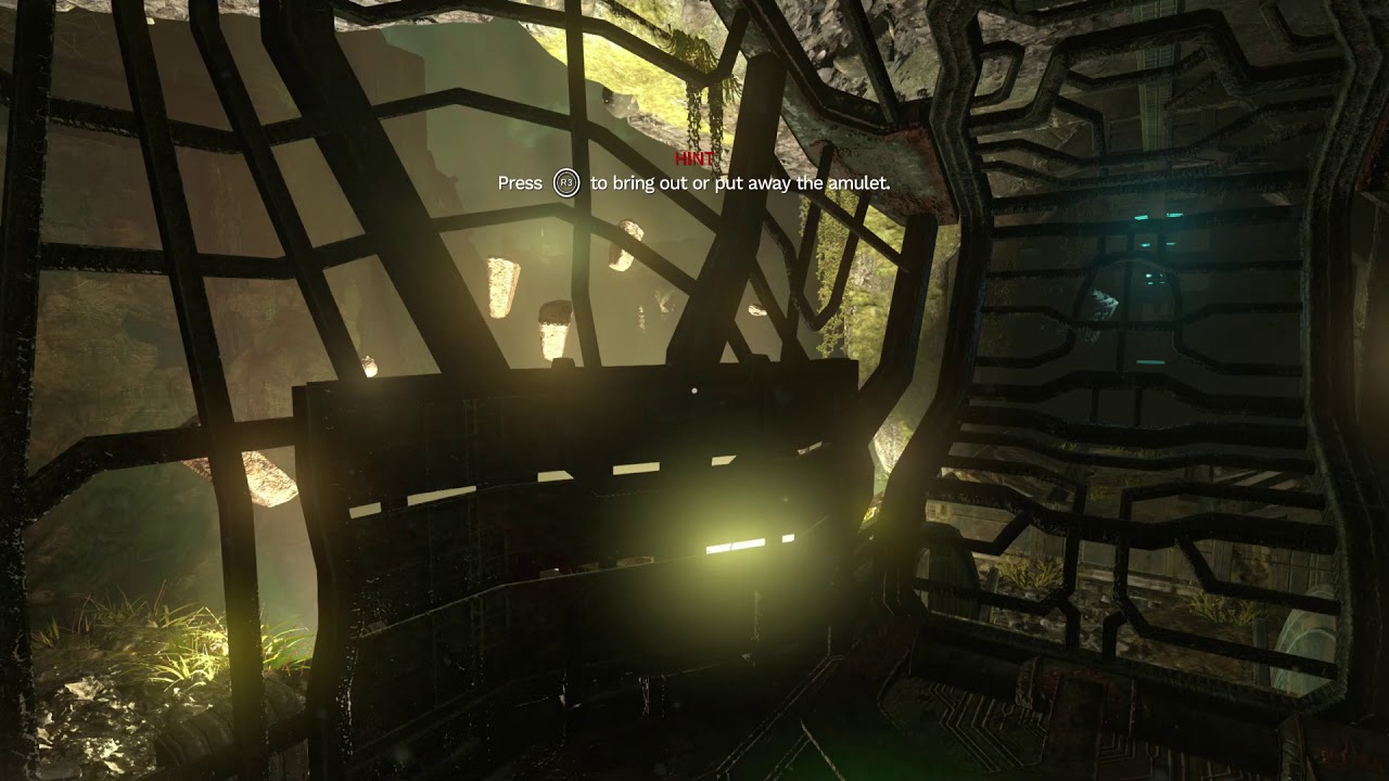 Amnesia Rebirth - The Factory: Shuttle Ride: Avoid Female Monster Action Set-Piece Sequence (2020)