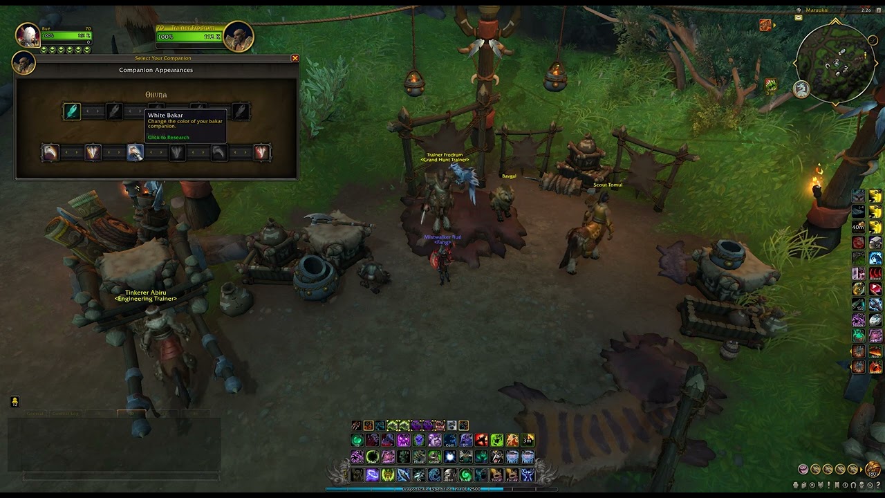 Where to change your Grand Hunt Companion's Appearance, WoW Dragonflight