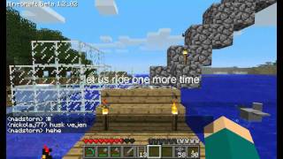 Roller-coaster on minecraft server