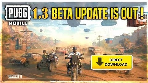 How to download pubg mobile beta version 1.3 in android mobile | Pubg mobile beta version downloadu