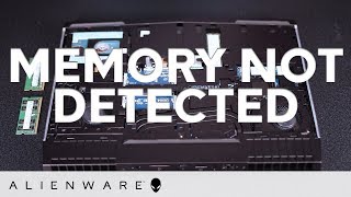 Swap memory modules RAM (Alienware Official Channel)