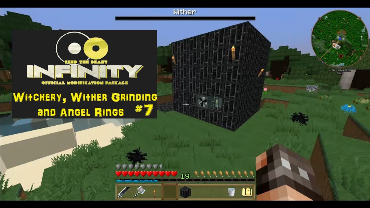 gaming logo FTB Infinity - Witchery, Wither Grinding and Angel Rings - 7