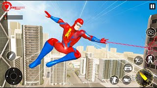 Spider Rope Hero Man | Rescue City Flying Superhero Android GamePlay | By Game Crazy screenshot 5