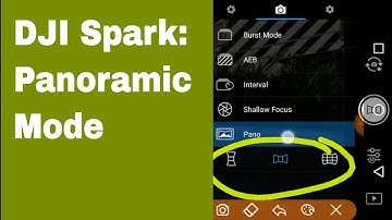 DJI Spark: How to use the New Pano Mode