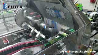 Yogurt Packaging End Of Line - Sleeve Wrap Around Cartoning Machine For Ffs Dairy Cups