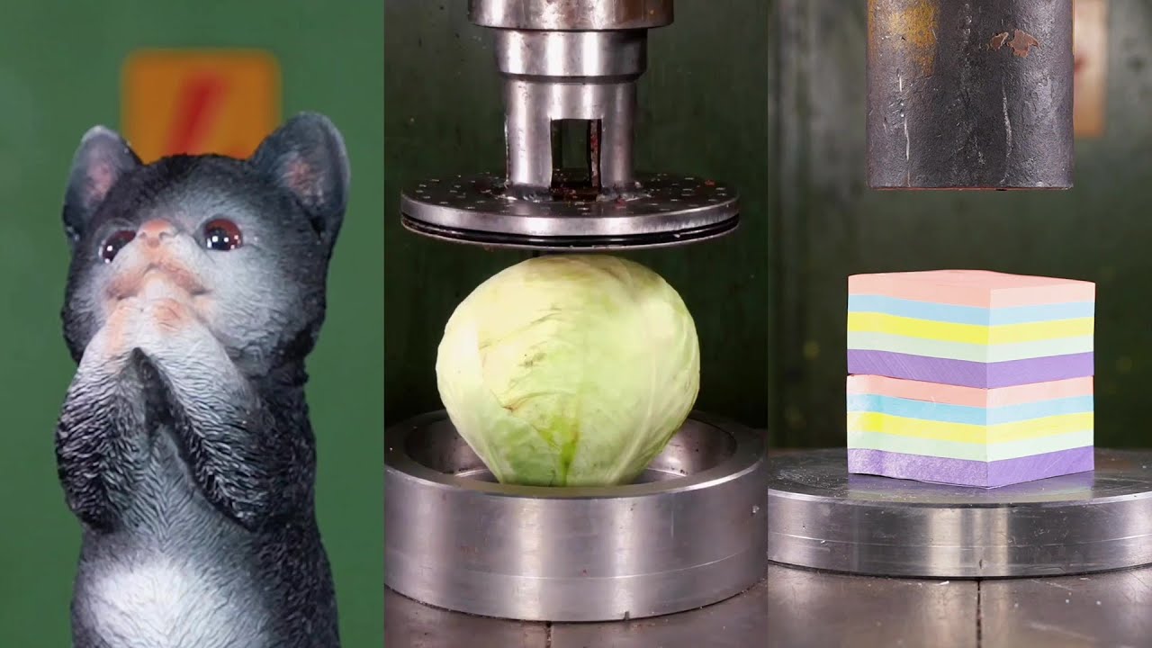 Top 100 Most Satisfying Hydraulic Press Crushes | Ultimate Crushing Moments Compilation 