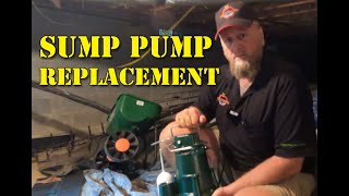 How to Replace A Sump Pump For Yard Drainage | Apple Drains of NC