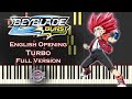 Beyblade burst turbo op turbo full version  synthesia piano cover  tutorial