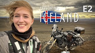 Motorcycle ride through the highlands of ICELAND [S4  E2]