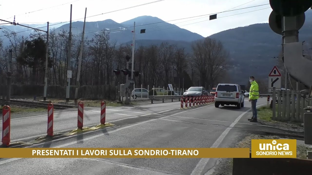 Presentati i lavori sulla Sondrio Tirano