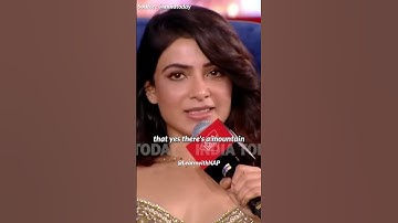 From Struggle to Success 🔥 | Samantha Ruth Prabhu
