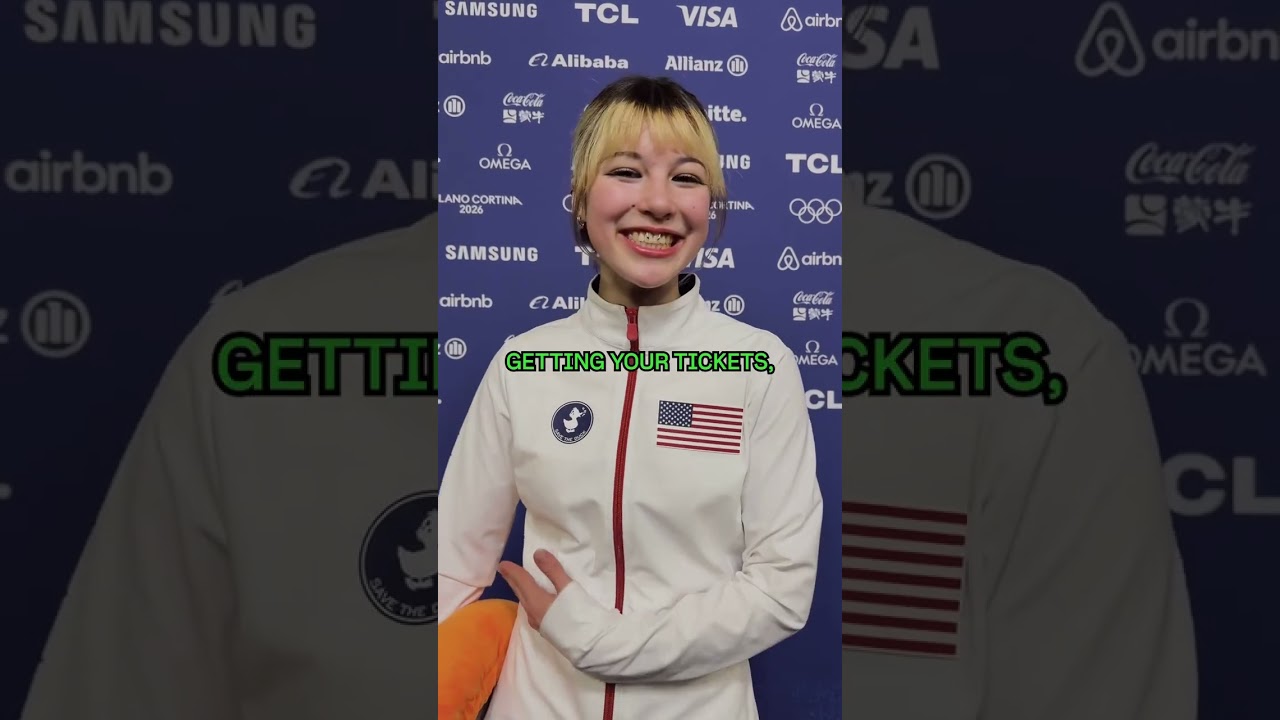 Alysa Liu has a message for Team USA fans 💪