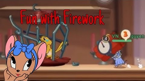 Tom and Jerry Chase | Fun With Firework Gameplay