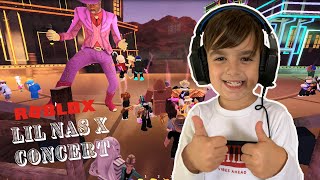 Lil Nas X Roblox Concert Experience! | Old Town Road, Rodeo, Panini, Holiday