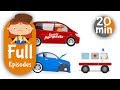 A Baby Cartoon. Cars and Trucks for Kids