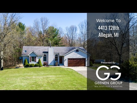 4413 128th Ave, Allegan, MI home video tour