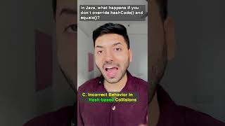 Big Java Mistake 😱 equals() Without hashCode()? | Java Interview Trap #shorts