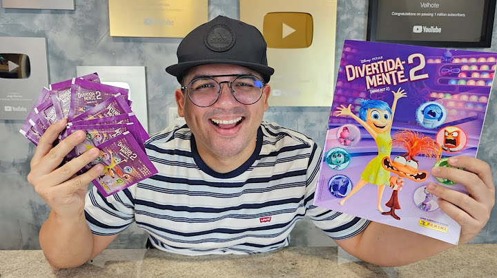 ÁLBUM DO DIVERTIDAMENTE 2 COM MUITAS FIGURINHAS!