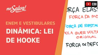 Força Elástica em Molas: Lei de Hooke | ENEM e Vestibulares | Me Salva!