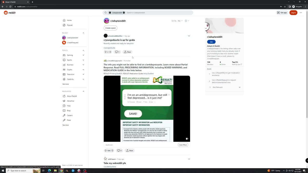 How to Takeover a Subreddit (2023)