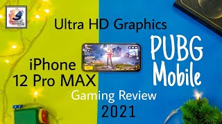 iPhone 12 Pro Max PUBG Mobile Ultra HD Graphics | A14 Bionic Chip PUBG Better Than Galaxy S21 Ultra!