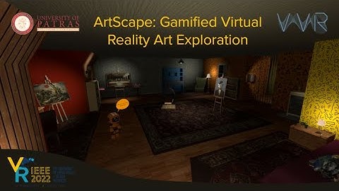 ArtScape: Gamified Virtual Reality Art Exploration (IEEE VR 2022 3DUI)