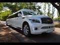 Лимузин Infiniti QX56. Аренда лимузинов в Воронеже.