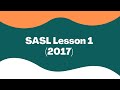 South African Sign Language Lesson One