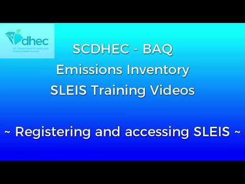 SLEIS - Registering and accessing SLEIS