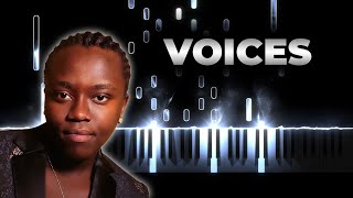 Tusse - Voices - Sweden Eurovision 2021 | Piano Karaoke Cover